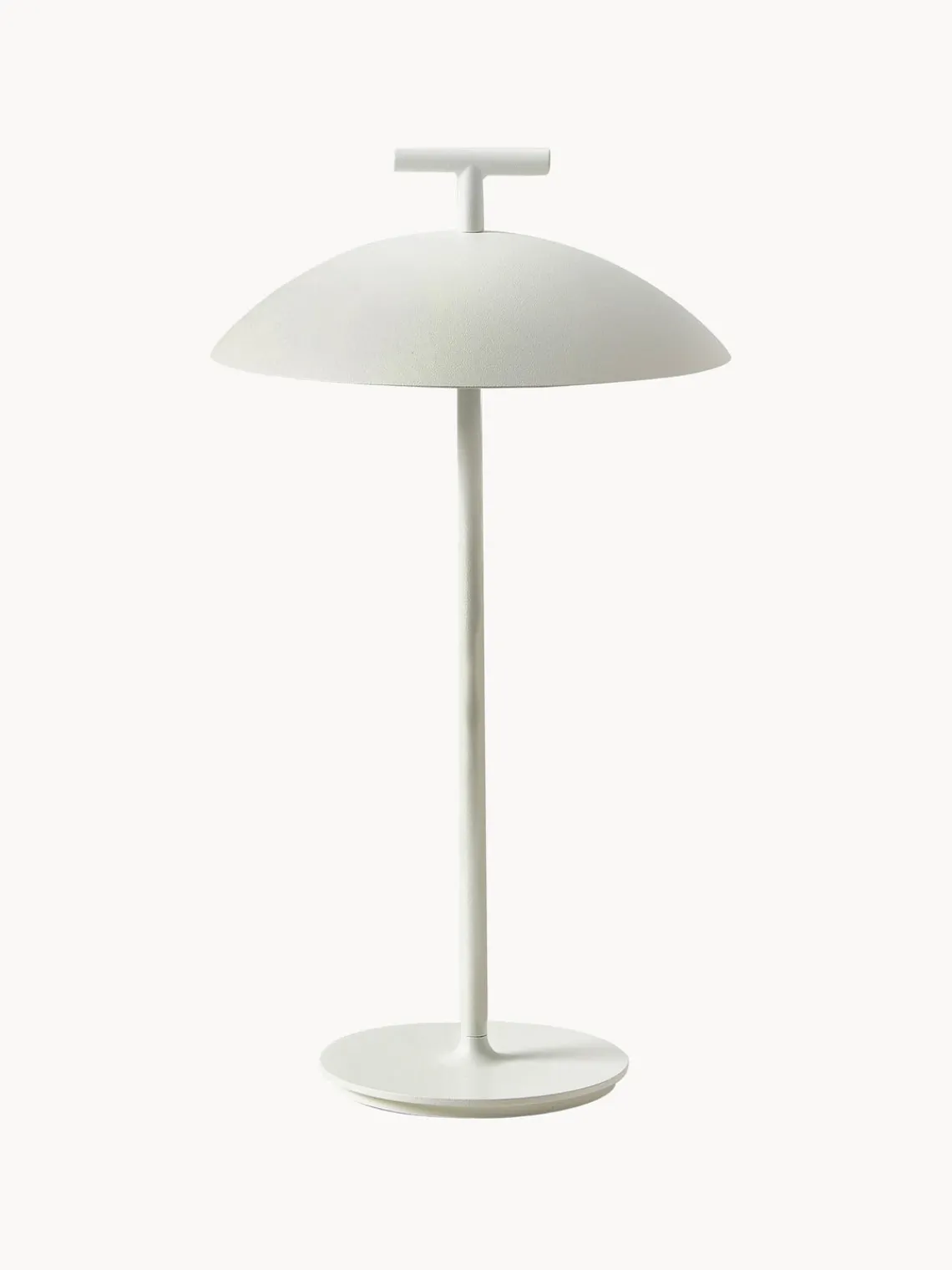 Sale Kartell Lampe à poser LED mobile intérieure/extérieure Mini Geen-A, intensité lumineuse variable Blanc