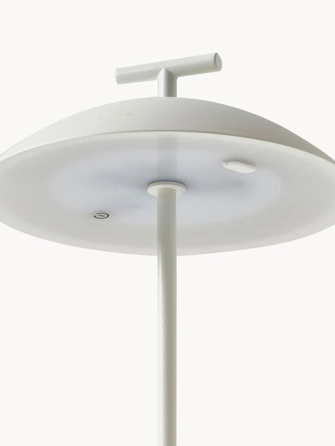 Sale Kartell Lampe à poser LED mobile intérieure/extérieure Mini Geen-A, intensité lumineuse variable Blanc