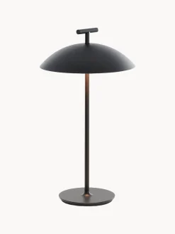 Clearance Kartell Lampe à poser LED mobile intérieure/extérieure Mini Geen-A, intensité lumineuse variable Noir