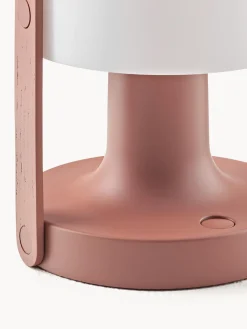 New Marset Lampe à poser LED mobile orientable FollowMe, intensité lumineuse variable Blanc, terracotta