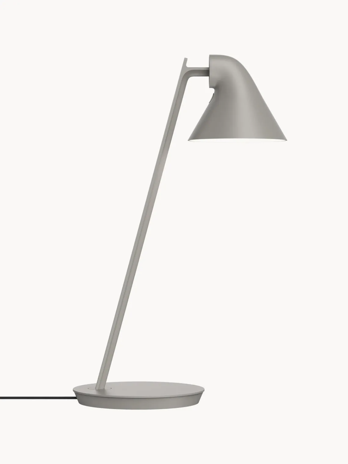 Fashion Louis Poulsen Lampe à poser LED NJP, intensité lumineuse variable Gris clair
