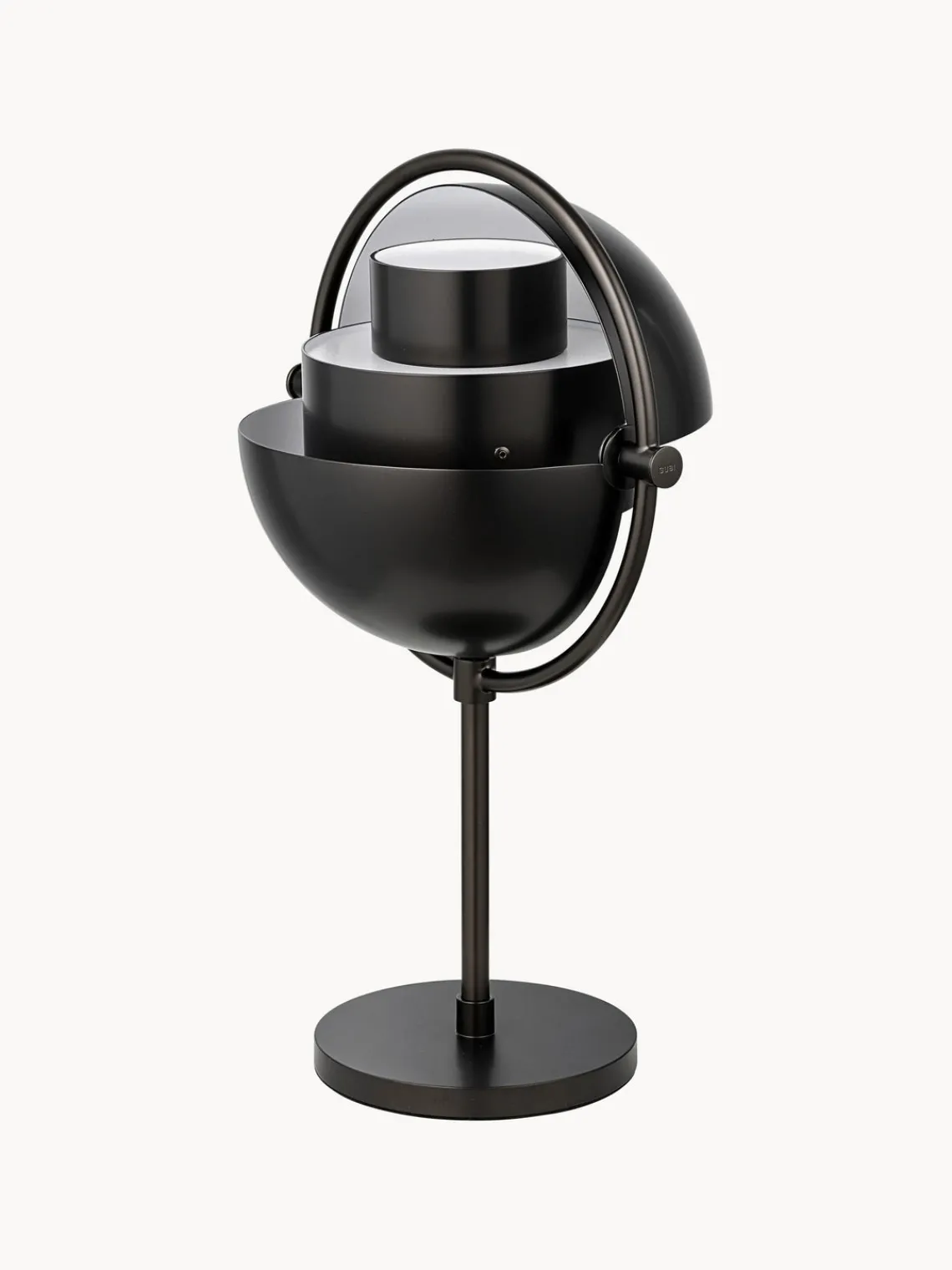 New GUBI Lampe à poser mobile Multi-Lite, intensité lumineuse variable Noir, mat