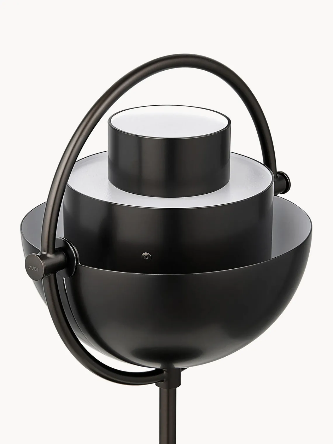 New GUBI Lampe à poser mobile Multi-Lite, intensité lumineuse variable Noir, mat