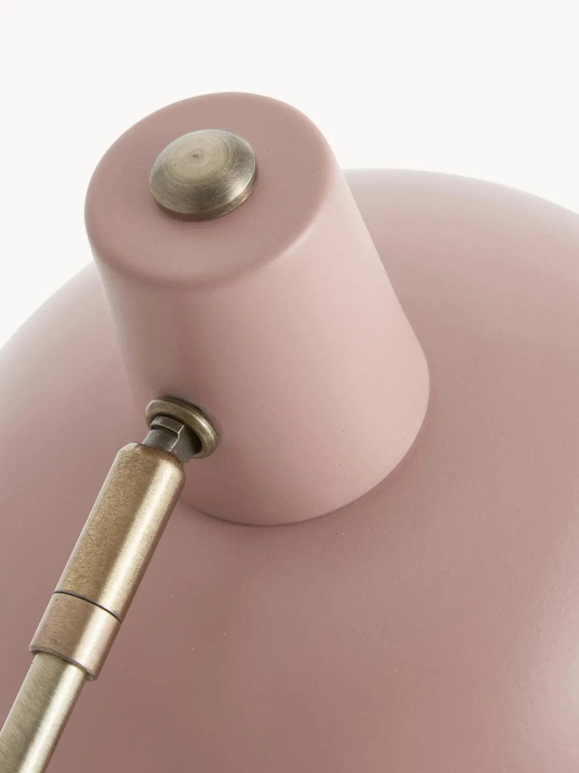 Best Leitmotiv Lampe de bureau rétro Hood Rose, doré