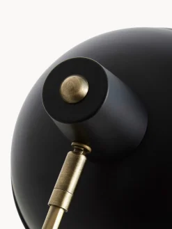 Clearance Leitmotiv Lampe de bureau rétro Hood Noir, doré