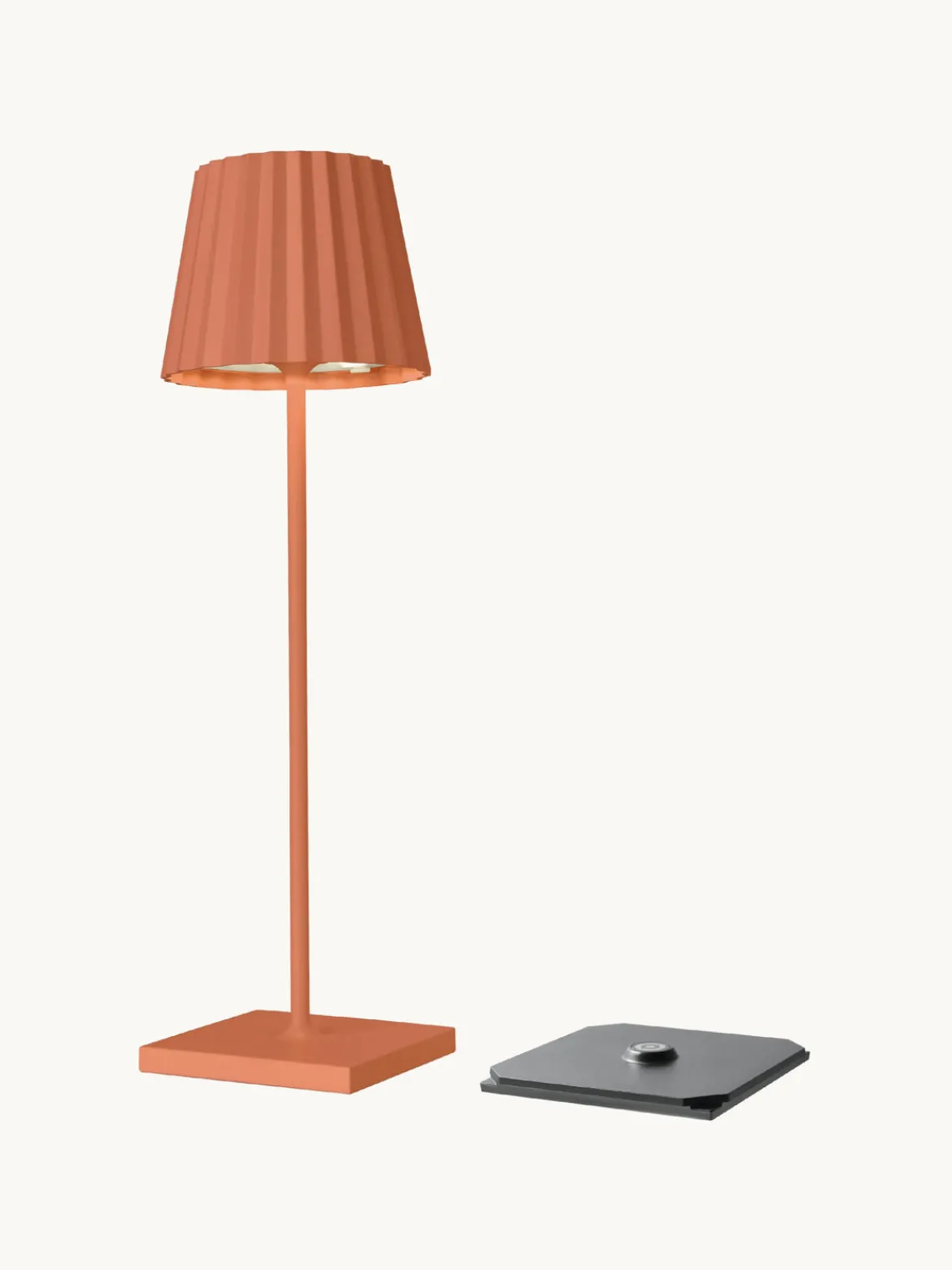 Fashion sompex Lampe d'extérieur LED mobile Trellia, intensité lumineuse variable Orange