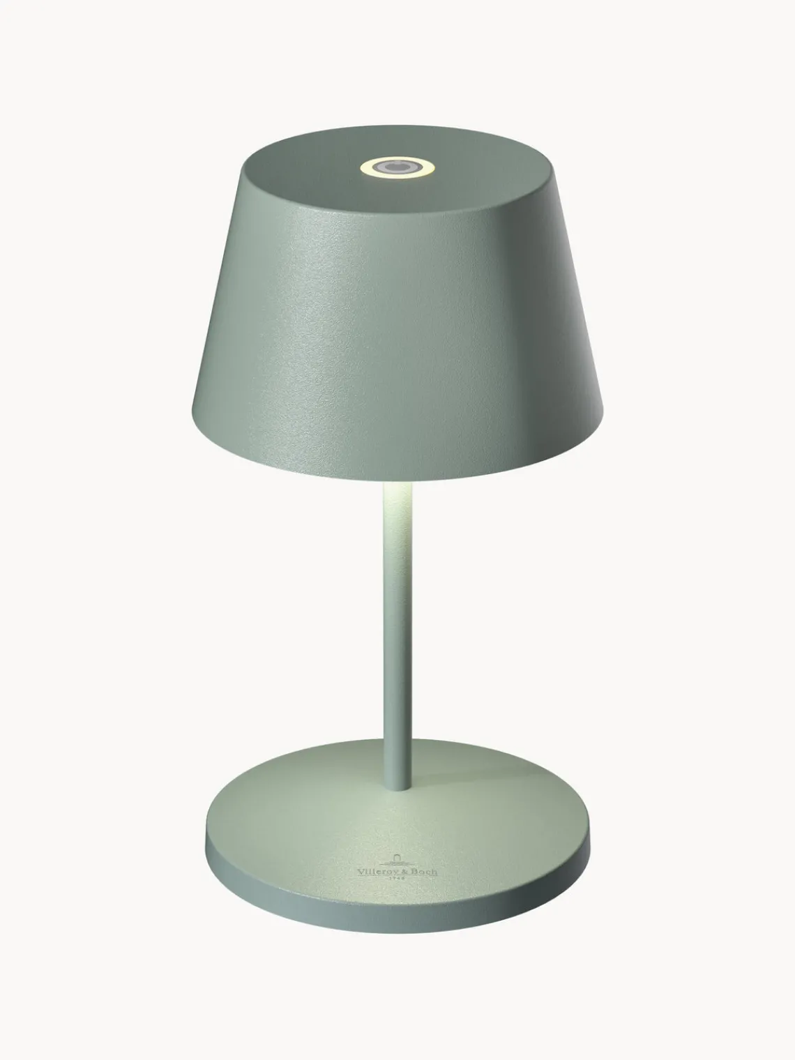 Hot Villeroy & Boch Lampe d'extérieur LED mobile Seoul, intensité lumineuse variable Vert sauge, mat