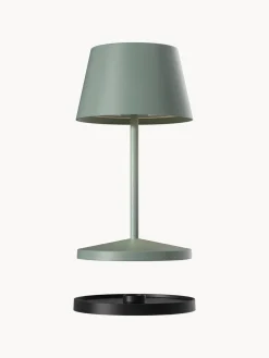 Hot Villeroy & Boch Lampe d'extérieur LED mobile Seoul, intensité lumineuse variable Vert sauge, mat