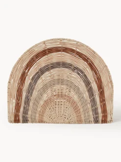Clearance Oyoy Living Design Lampe LED artisanale en rotin avec prise secteur Rainbow
