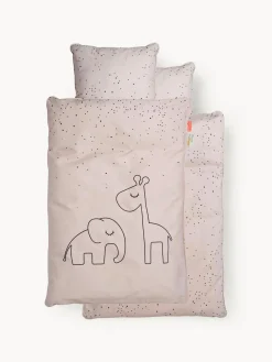 New Done by Deer Linge de lit bébé Dreamy Dots Rose pâle