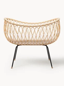Sale Bermbach Lit bébé artisanal en rotin Emil