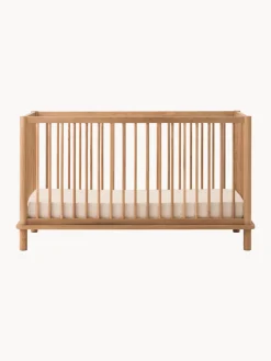 Outlet Nobodinoz Lit bébé en chêne avec extension en lit d'enfant Latitude, 70 x 140 cm