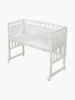 Hot Roba Kids Lit d'appoint pour bébé réglable en hauteur Magie des étoiles avec roulettes, 45 x 90 cm