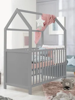 Clearance Roba Kids Lit d'enfant à hauteur réglable Style, tailles variées Gris
