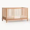 Sale Nobodinoz Lit en chêne à hauteur réglable pour bébé Latitude, 70 x 140 cm