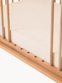 Sale Nobodinoz Lit en chêne à hauteur réglable pour bébé Latitude, 70 x 140 cm