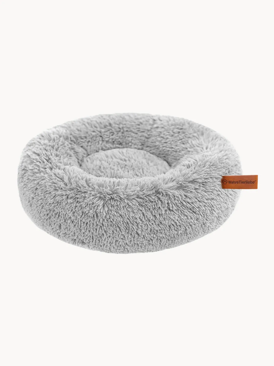 Hot Wahre Tierliebe Lit pour animaux Fluffy, tailles variées Gris clair