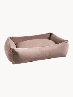Fashion Laboni Lit pour chien en velours Classic, tailles variées Velours vieux rose