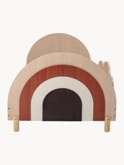 Outlet Bloomingville Mini Lit pour enfant en bois avec support latéral amovible Charli, 90 x 200 cm