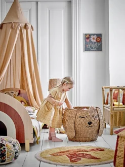 Outlet Bloomingville Mini Lit pour enfant en bois avec support latéral amovible Charli, 90 x 200 cm