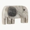 Clearance Bloomingville Mini Éléphant décoratif en marbre Camy