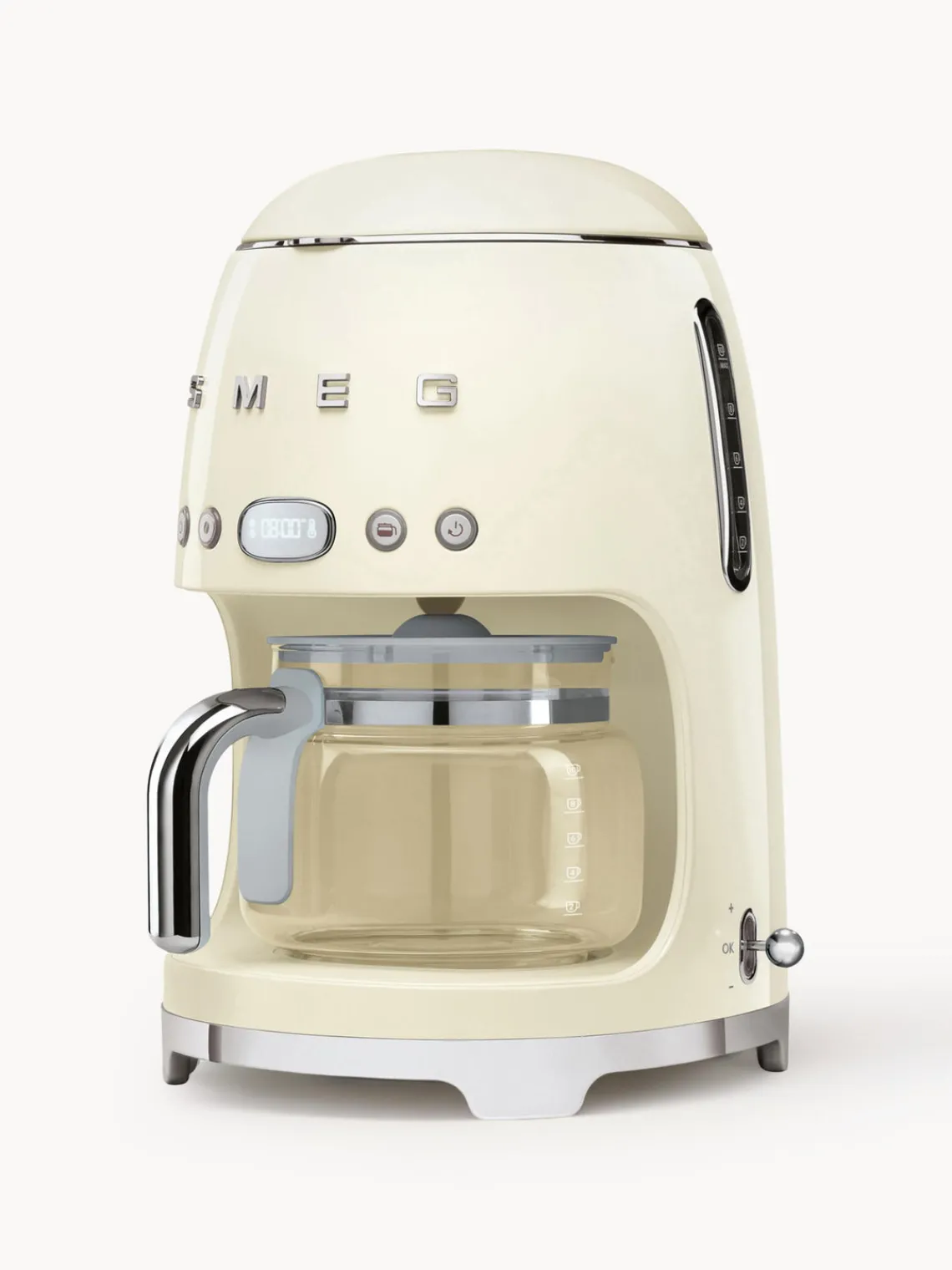 Best Smeg Machine à café filtre 50's Style Blanc crème, haute brillance