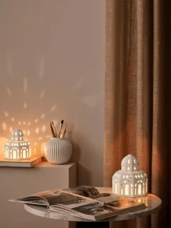 Discount KÄHLER Maison lumineuse artisanale en céramique Urbania