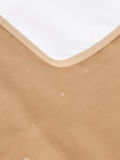 Discount Nobodinoz Matelas à langer en coton bio Stories Brun clair, beige clair