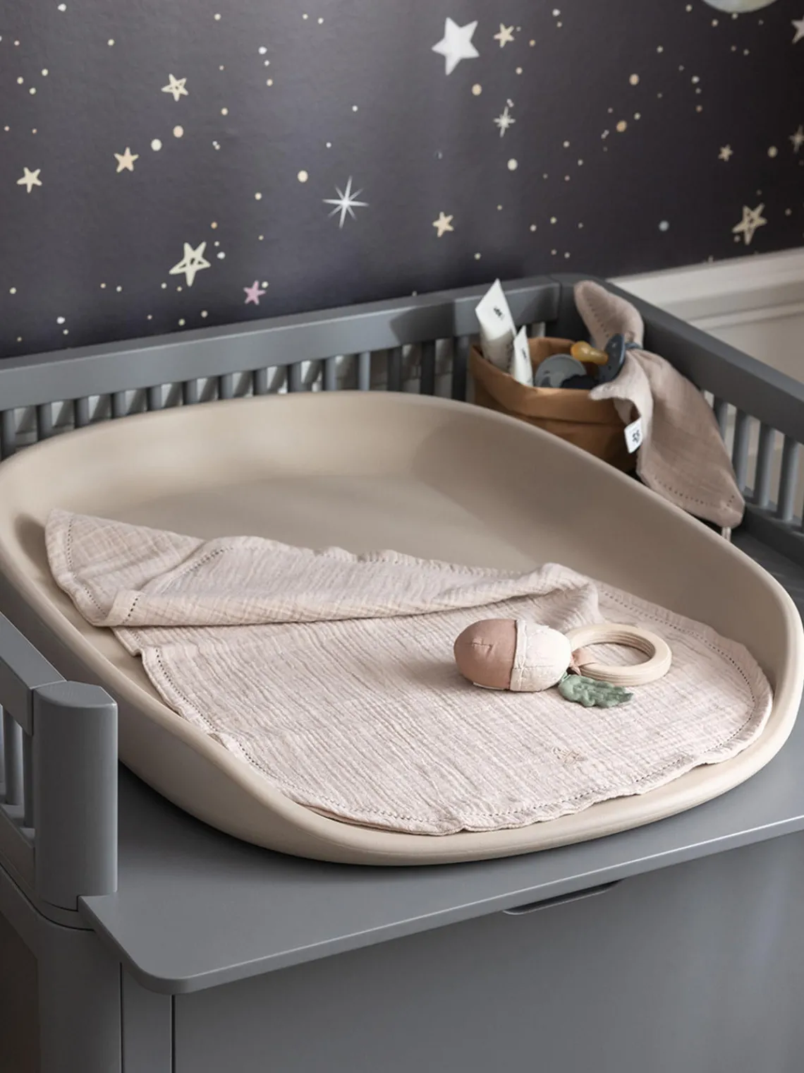 Clearance Sebra Matelas à langer Pusle Pur Beige clair