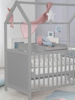 Fashion Roba Kids Matelas à langer Style Tons gris