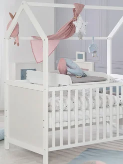 New Roba Kids Matelas à langer Style Blanc, gris clair
