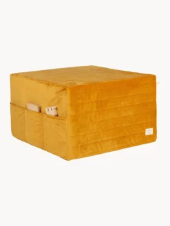 Sale Nobodinoz Matelas en velours Sleepover Jaune moutarde