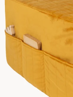 Sale Nobodinoz Matelas en velours Sleepover Jaune moutarde