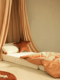 Outlet Nobodinoz Matelas en velours Sleepover Terracotta