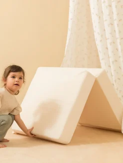Outlet Nobodinoz Matelas en velours Sleepover Terracotta