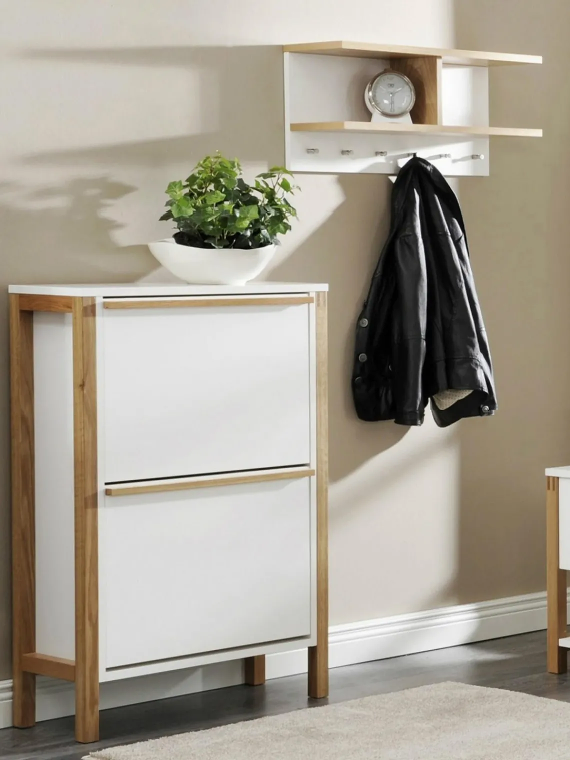 Online Woodman Meuble à chaussures avec compartiments rabattables Northgate