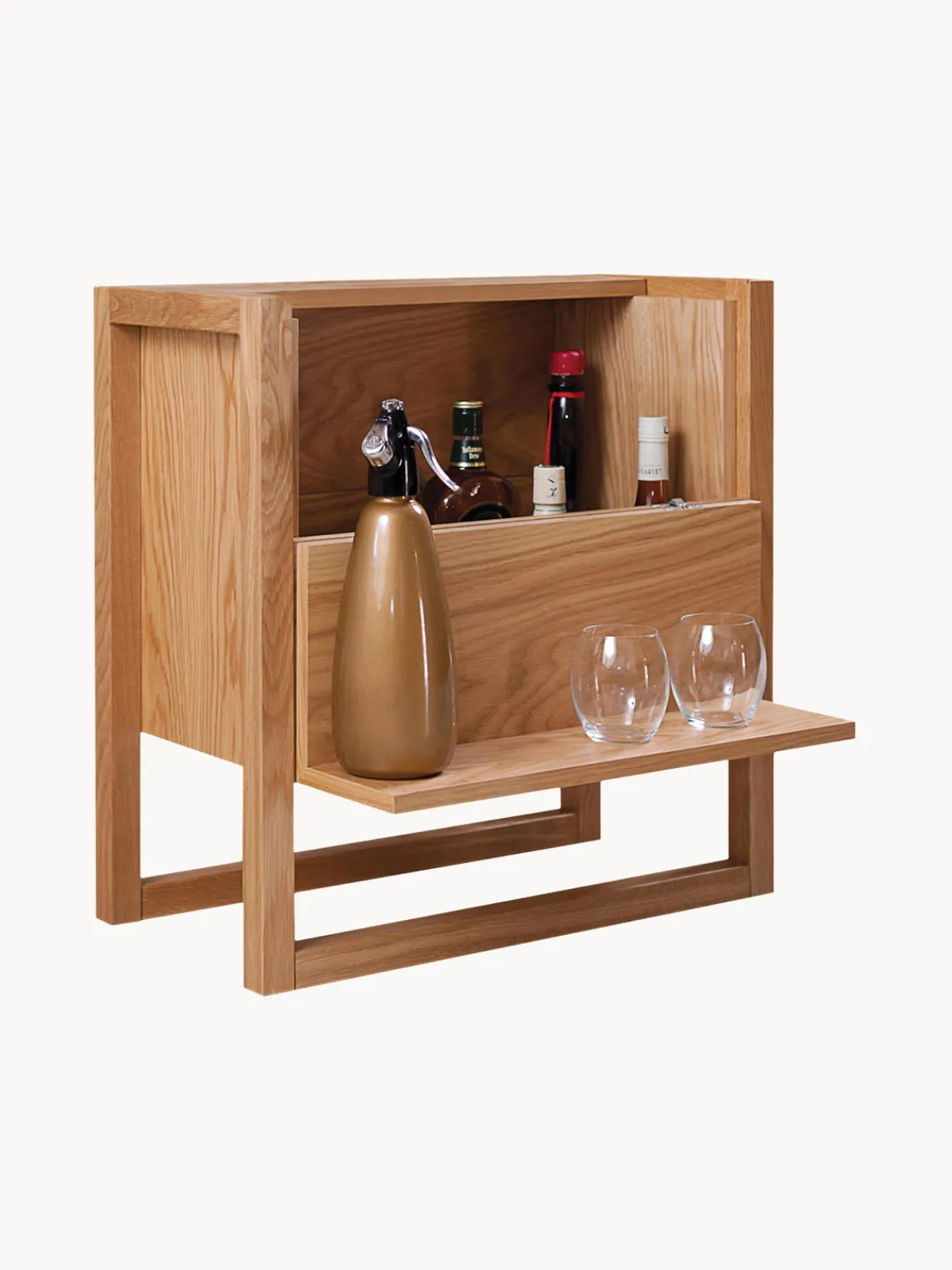 Sale Woodman Mini bar bois de chêne NewEst