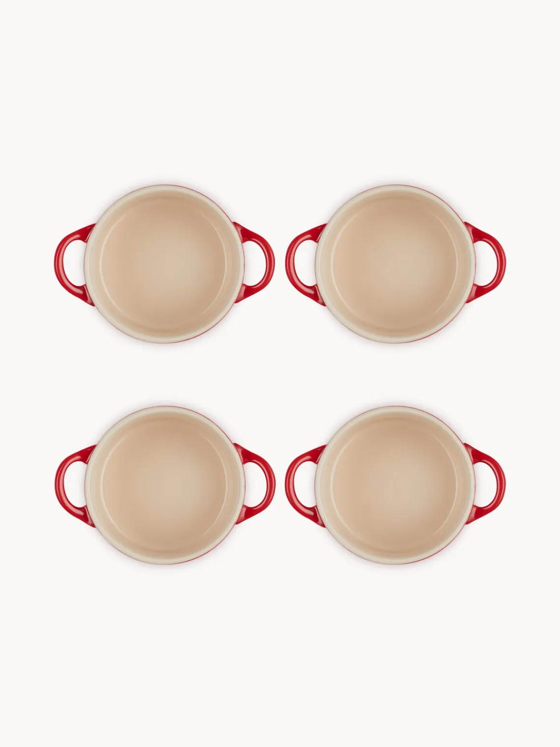 Sale LE CREUSET Mini-cocottes Cocotte Mini, 4 pièces Tons rouges