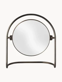Fashion Audo Copenhagen Miroir de maquillage rond Nimbus Brun foncé