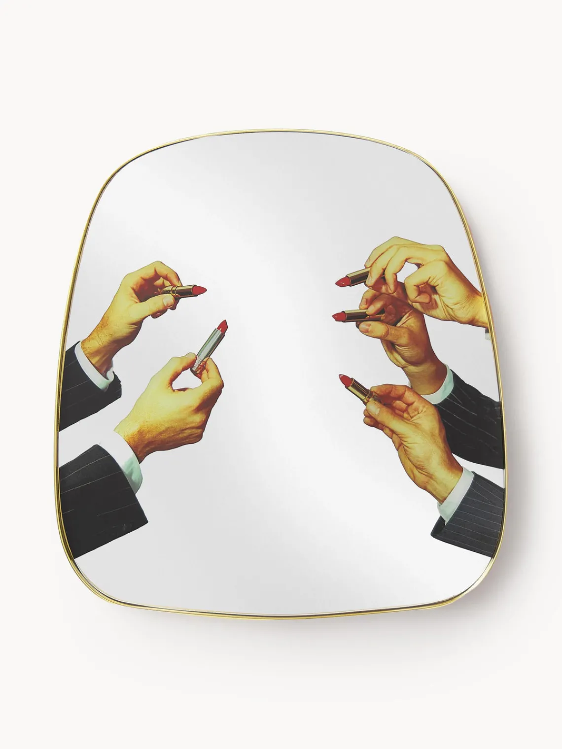 Clearance SELETTI Miroir mural design Lipsticks Multicolore