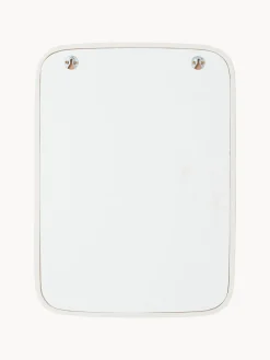 Hot HKLIVING Miroir mural fait main Curve Blanc cassé