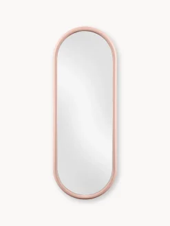 Hot AYTM Miroir mural ovale Angui Verre miroir, rose
