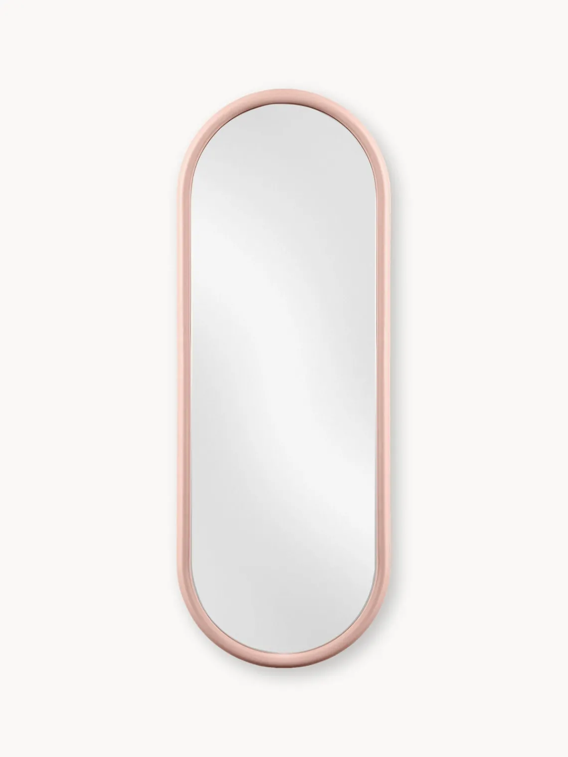 Hot AYTM Miroir mural ovale Angui Verre miroir, rose