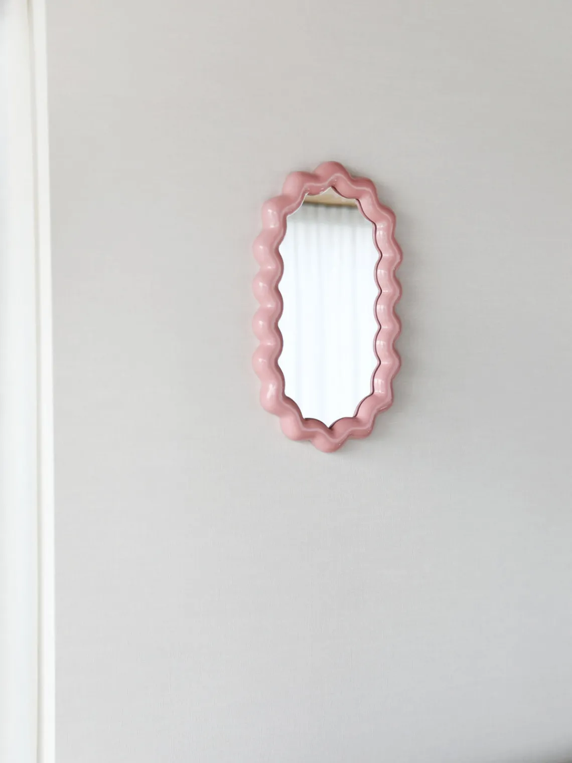 Sale &k Amsterdam Miroir mural ovale Zigzag