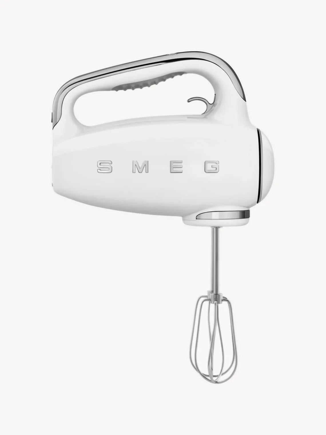 Fashion Smeg Mixeur à main 50's Style Blanc, haute brillance