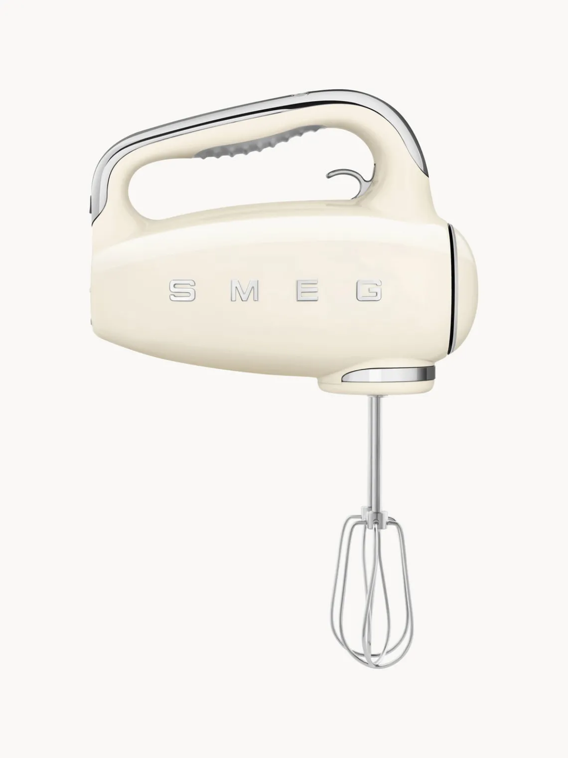 Fashion Smeg Mixeur à main 50's Style Blanc crème, haute brillance