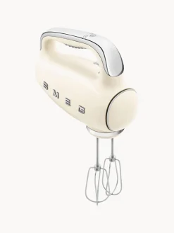 Fashion Smeg Mixeur à main 50's Style Blanc crème, haute brillance