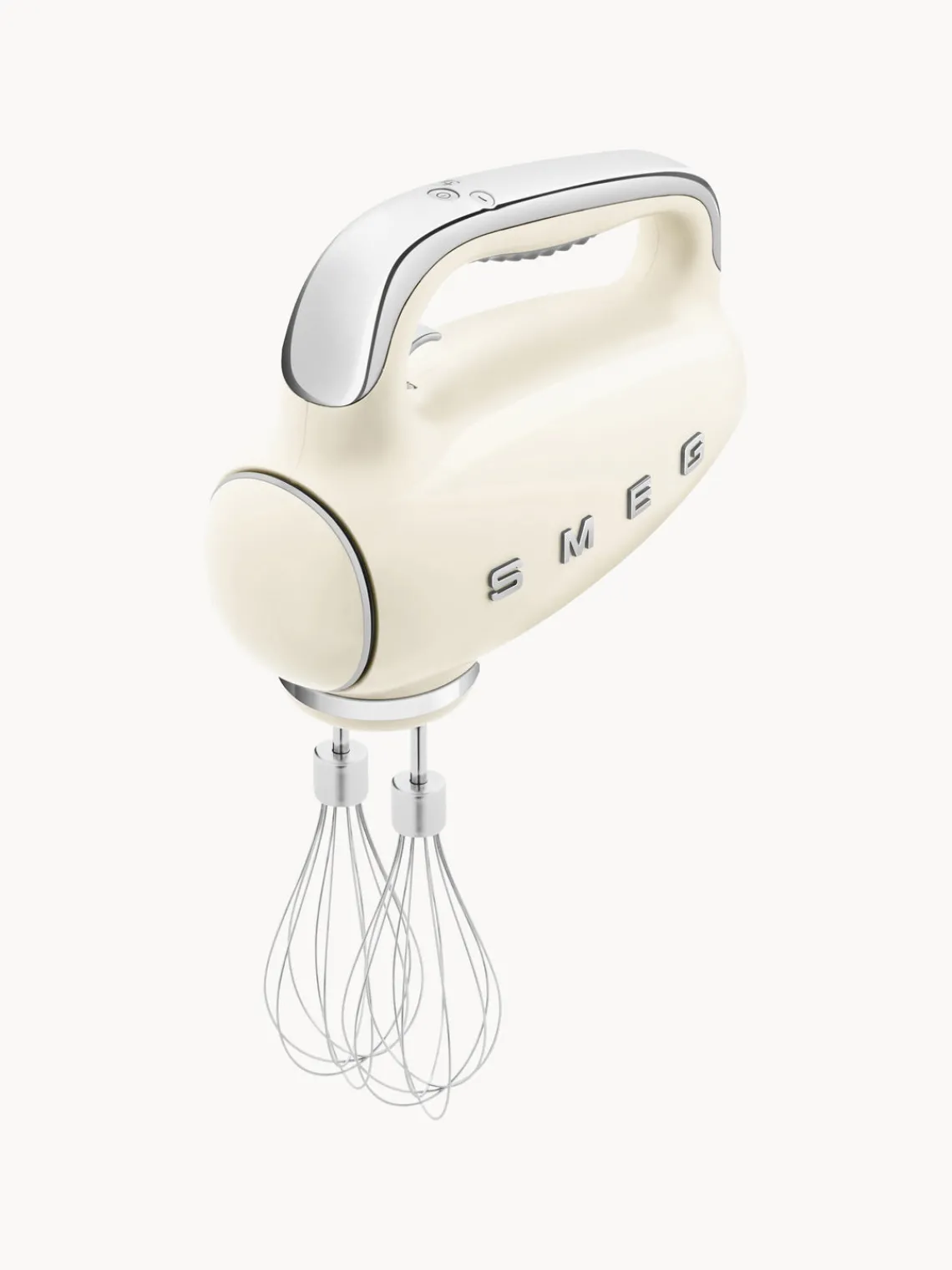 Fashion Smeg Mixeur à main 50's Style Blanc crème, haute brillance