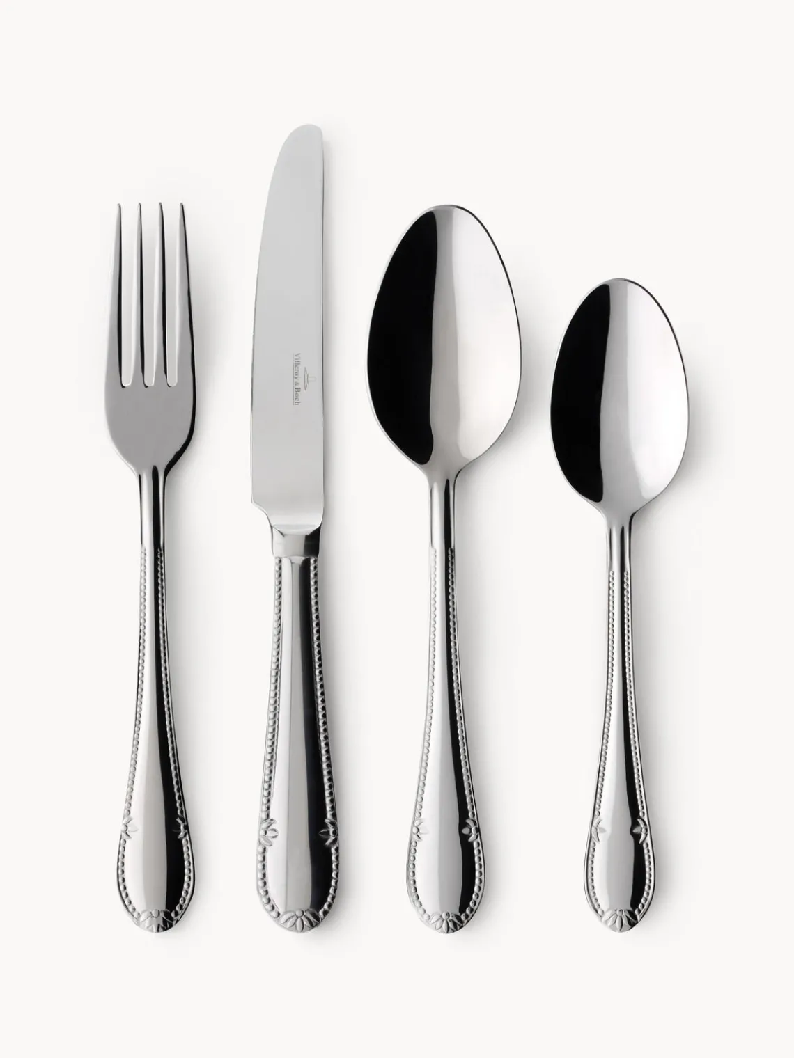 New Villeroy & Boch Ménagère à polissage haute brillance Mademoiselle, 6 personnes (24 élém.)