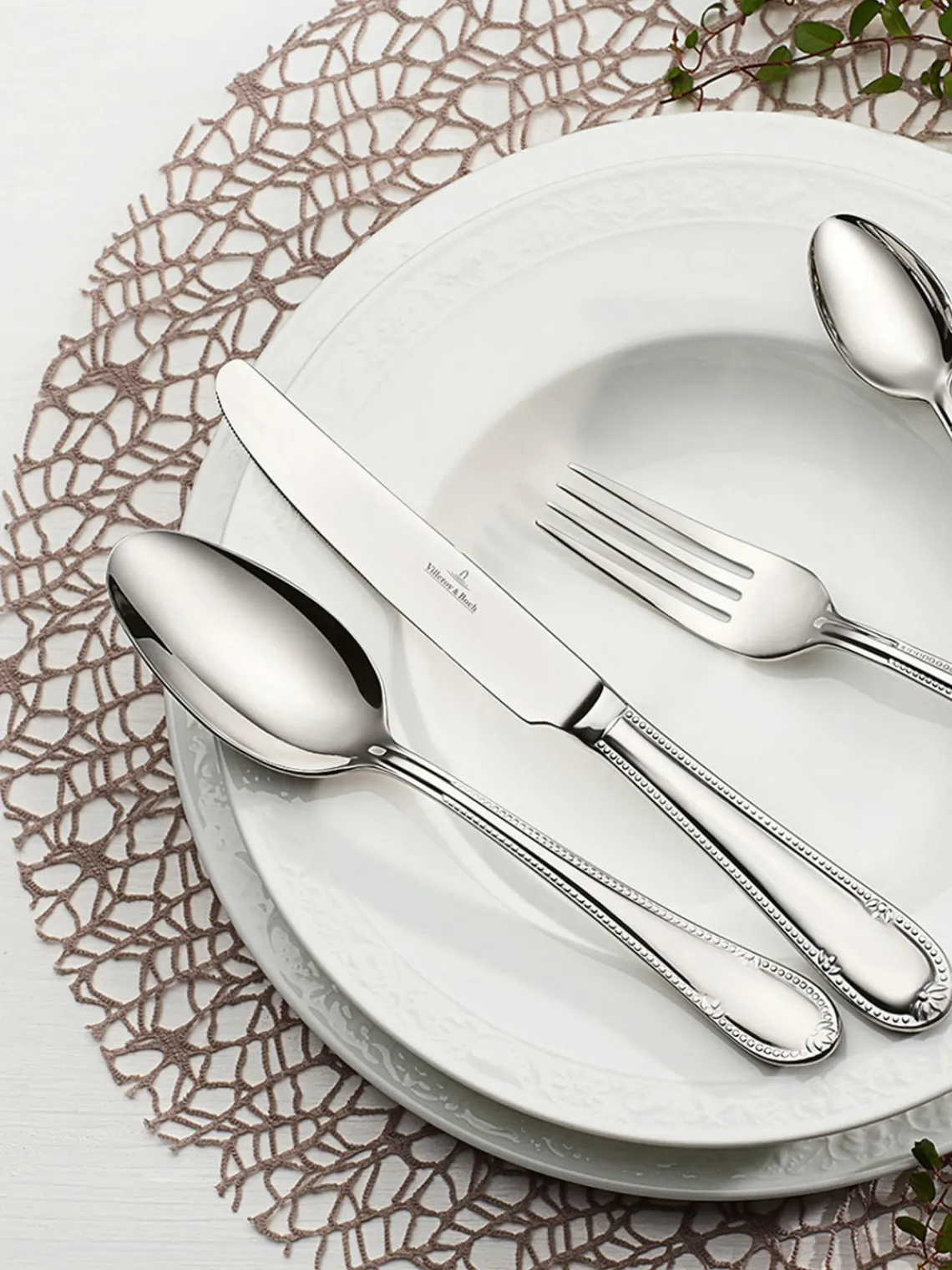 New Villeroy & Boch Ménagère à polissage haute brillance Mademoiselle, 6 personnes (24 élém.)